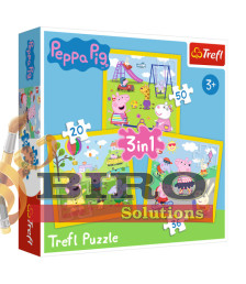 TF Ziua fericită a Peppei. Peppa Pig, 3 în 1